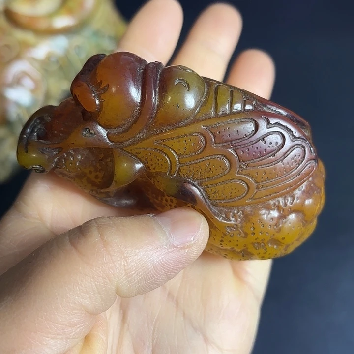 把件白玉菩提一个一个