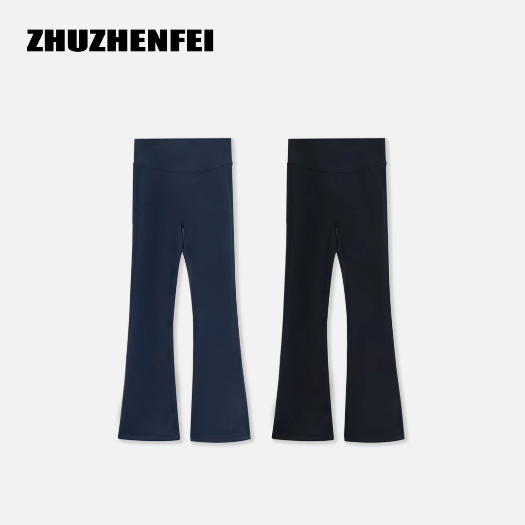 ZHUZHENFEI【韵律之美】加厚显瘦修身松紧带透气长裤打底裤Z353020