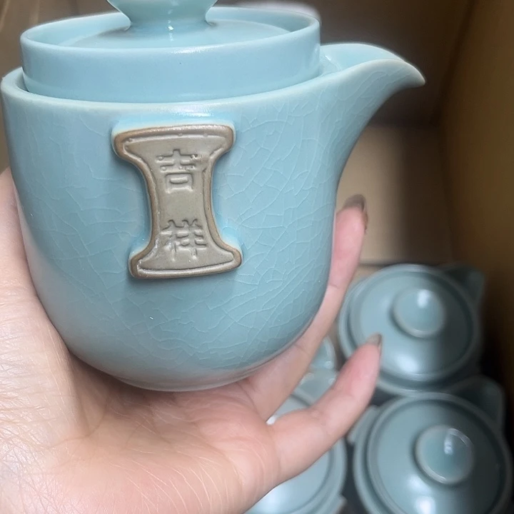 瓷片原产地汝瓷瑕品的