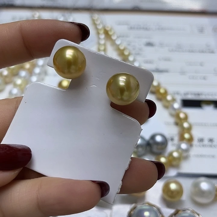 耳饰海水珍珠未镶嵌