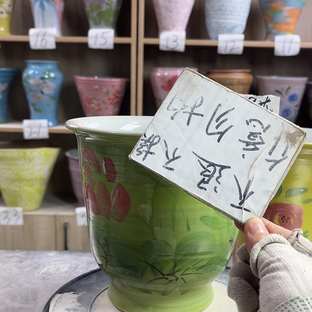 景德镇陶瓷花盆花盆