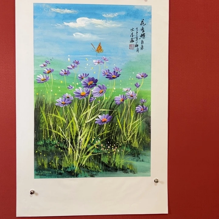 国画精品手绘作品