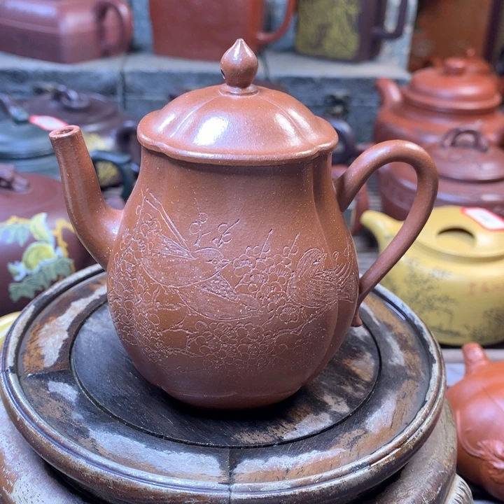 紫砂茶壶原矿手工118