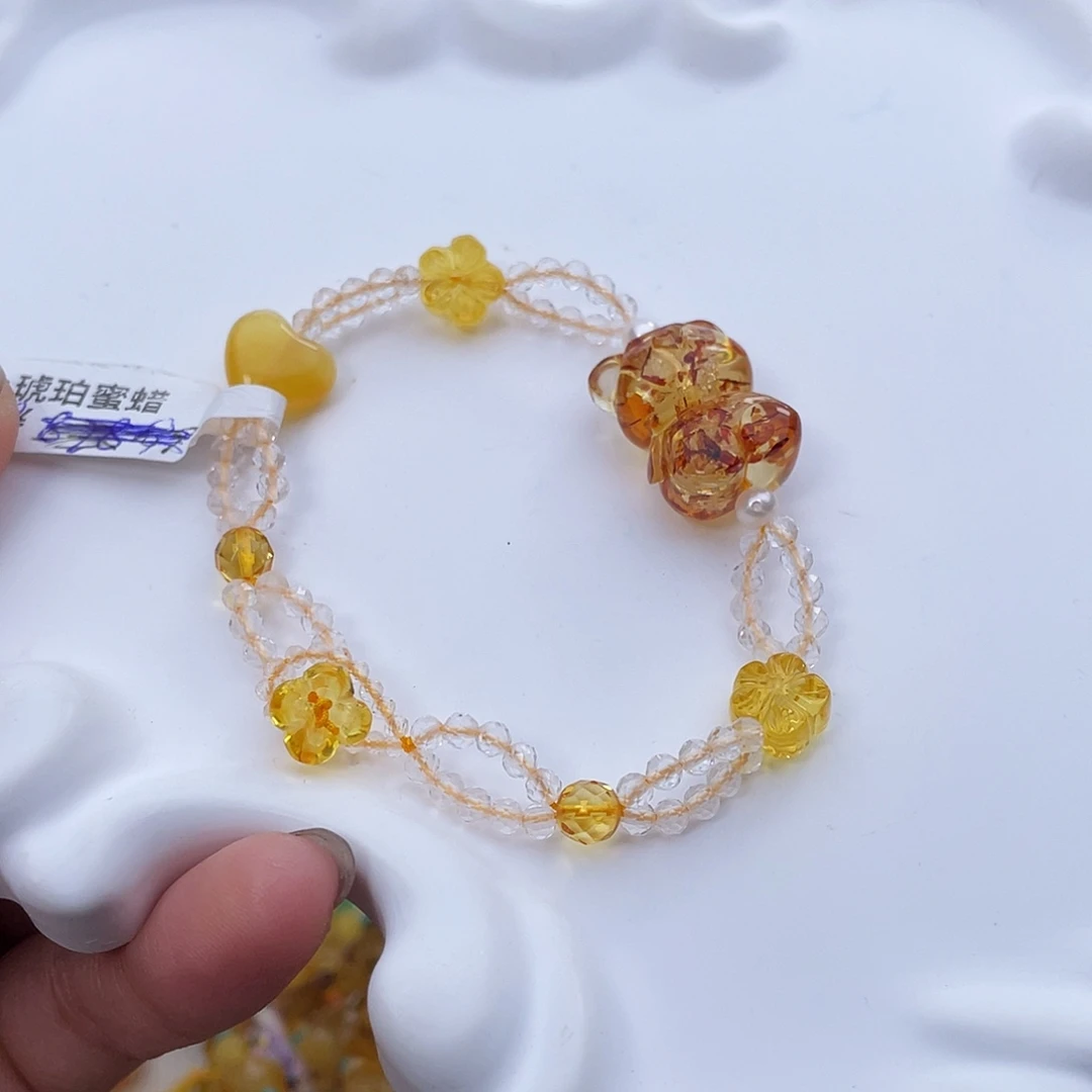 琥珀吊坠(赠链)未镶嵌