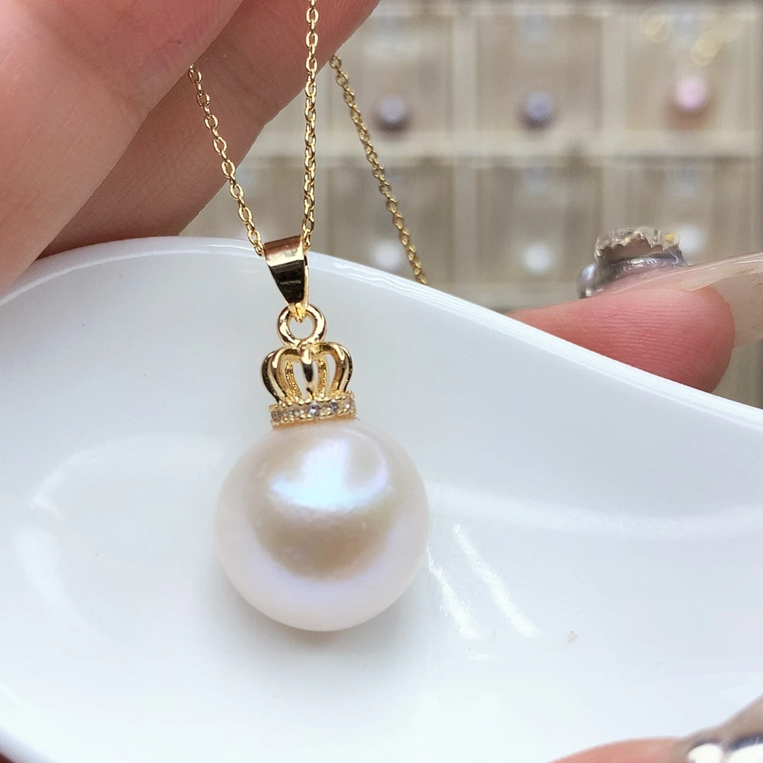 淡水珍珠合金颈饰