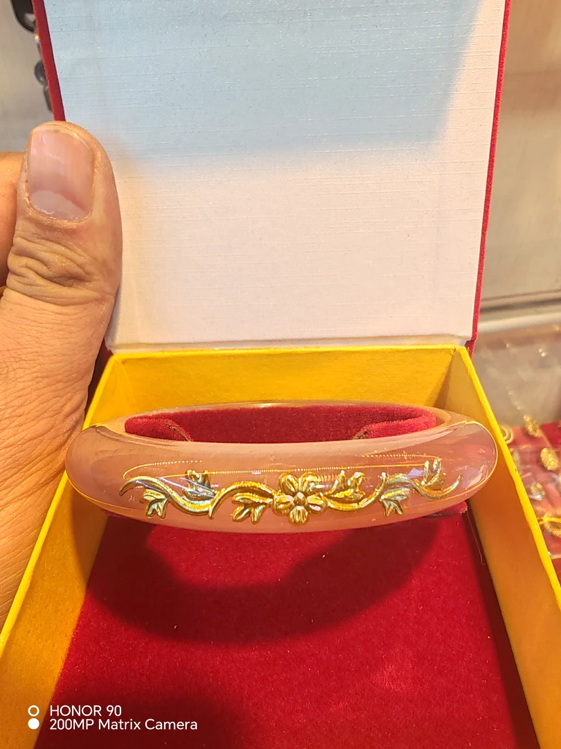 合金仿水晶手镯 饰品轻奢ئالتۇنئىلىنغانتاشبىلەيزۈك镯子