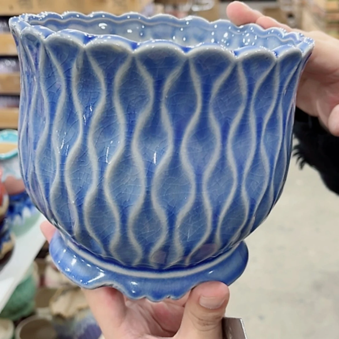 【闪购商品】陶瓷陶瓷多肉精美花盆