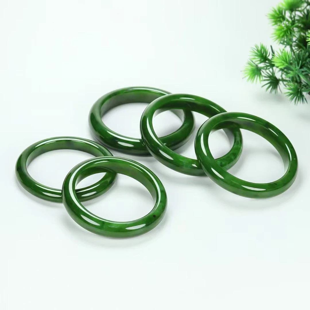 和田玉碧玉手镯SZ126多样性发其一拆标不退不换