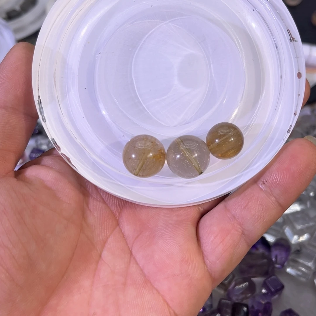 水晶珠宝半成品未镶嵌k****鸭7号