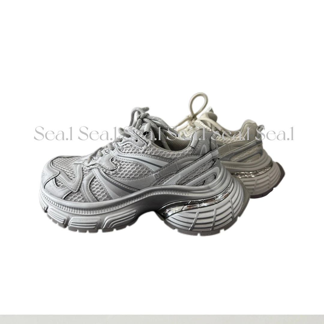 SEA.1 高级感-厚底网面 增高机能休闲运动老爹鞋617-85