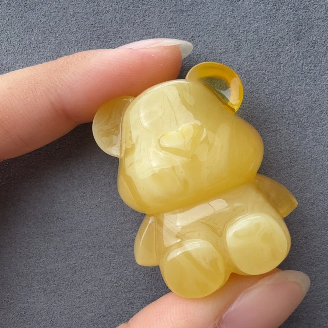 一***路未镶嵌琥珀裸石14.53