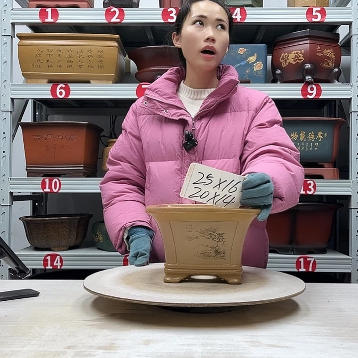 紫砂花盆紫砂花盆