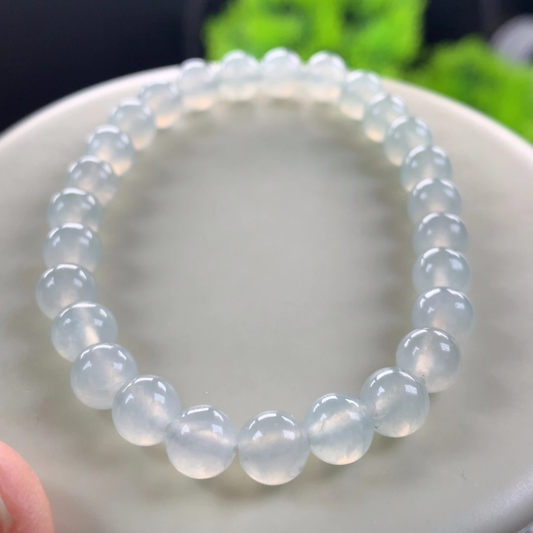 翡翠未镶嵌手链卡7