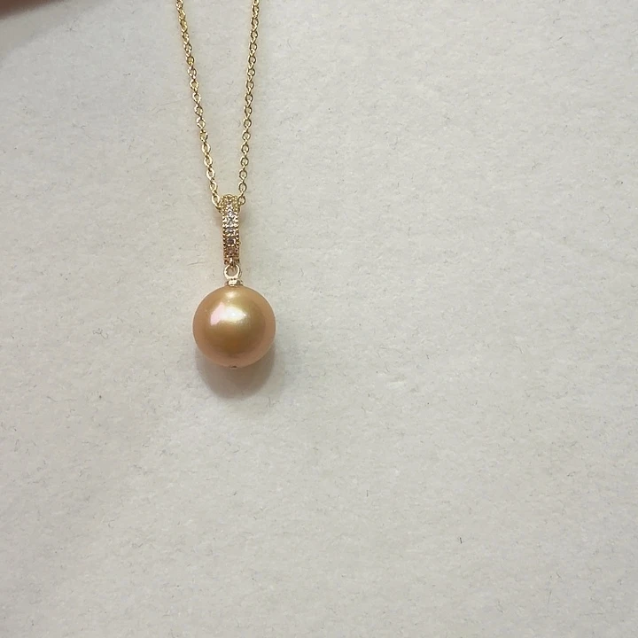 颈饰淡水珍珠合金