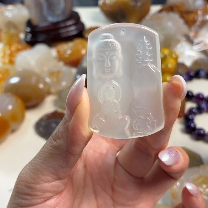 未镶嵌吊坠(不含链)玛瑙/玉髓