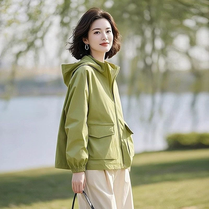 2025新款长袖韩版款短外套短款秋季女通勤休闲秋装春秋季