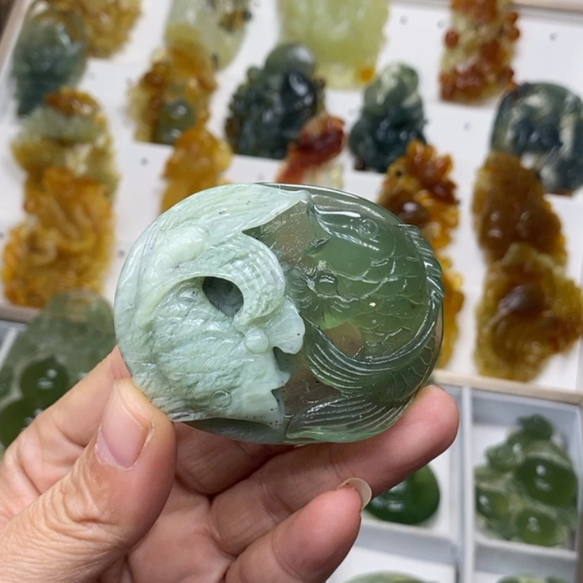 【闪购商品】未镶嵌蛇纹石玉颈饰