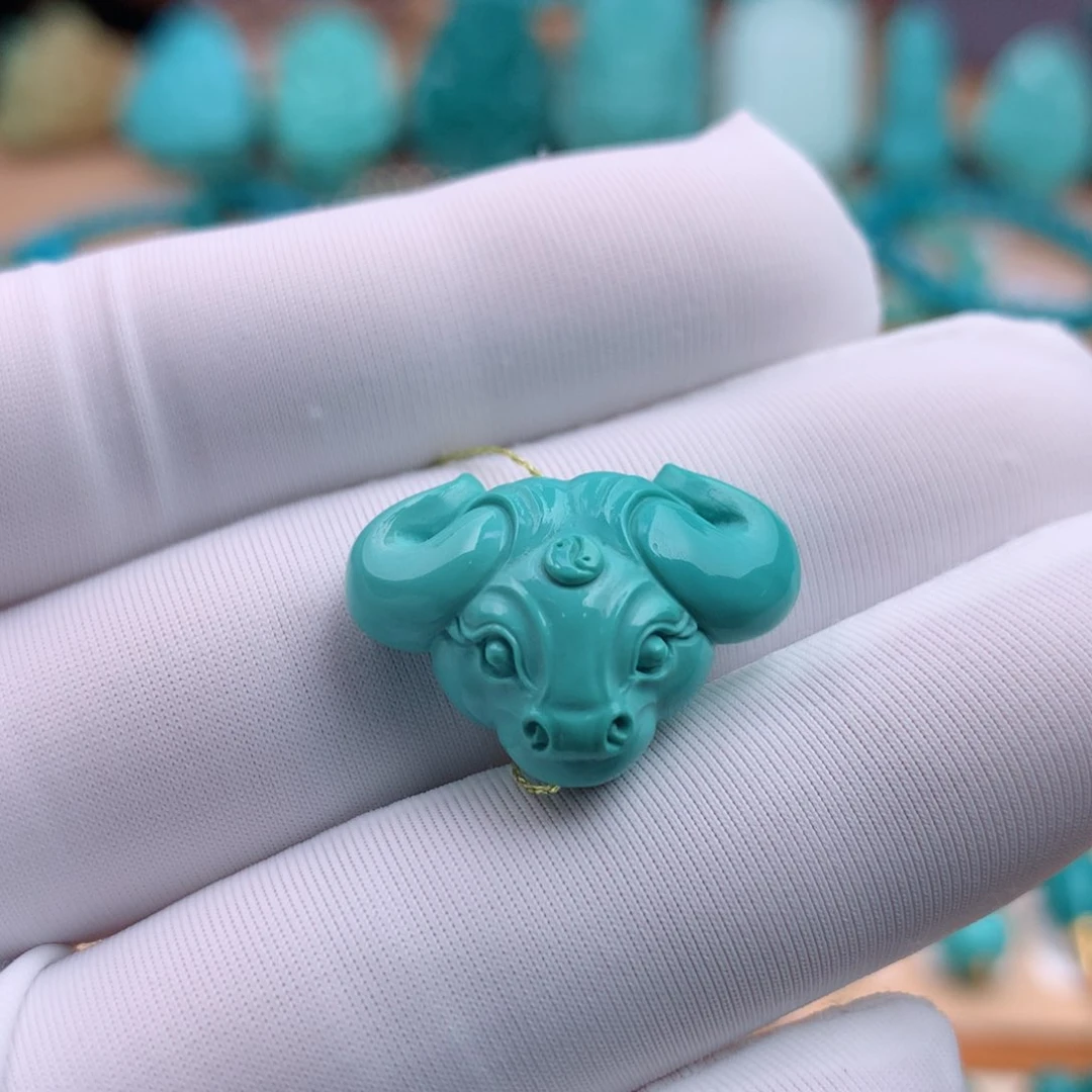 未镶嵌绿松石珠宝奇石