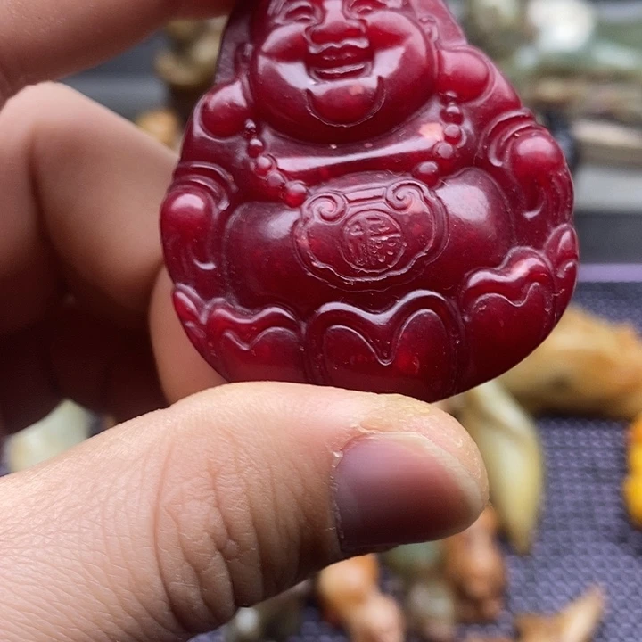 未镶嵌蛇纹石玉颈饰