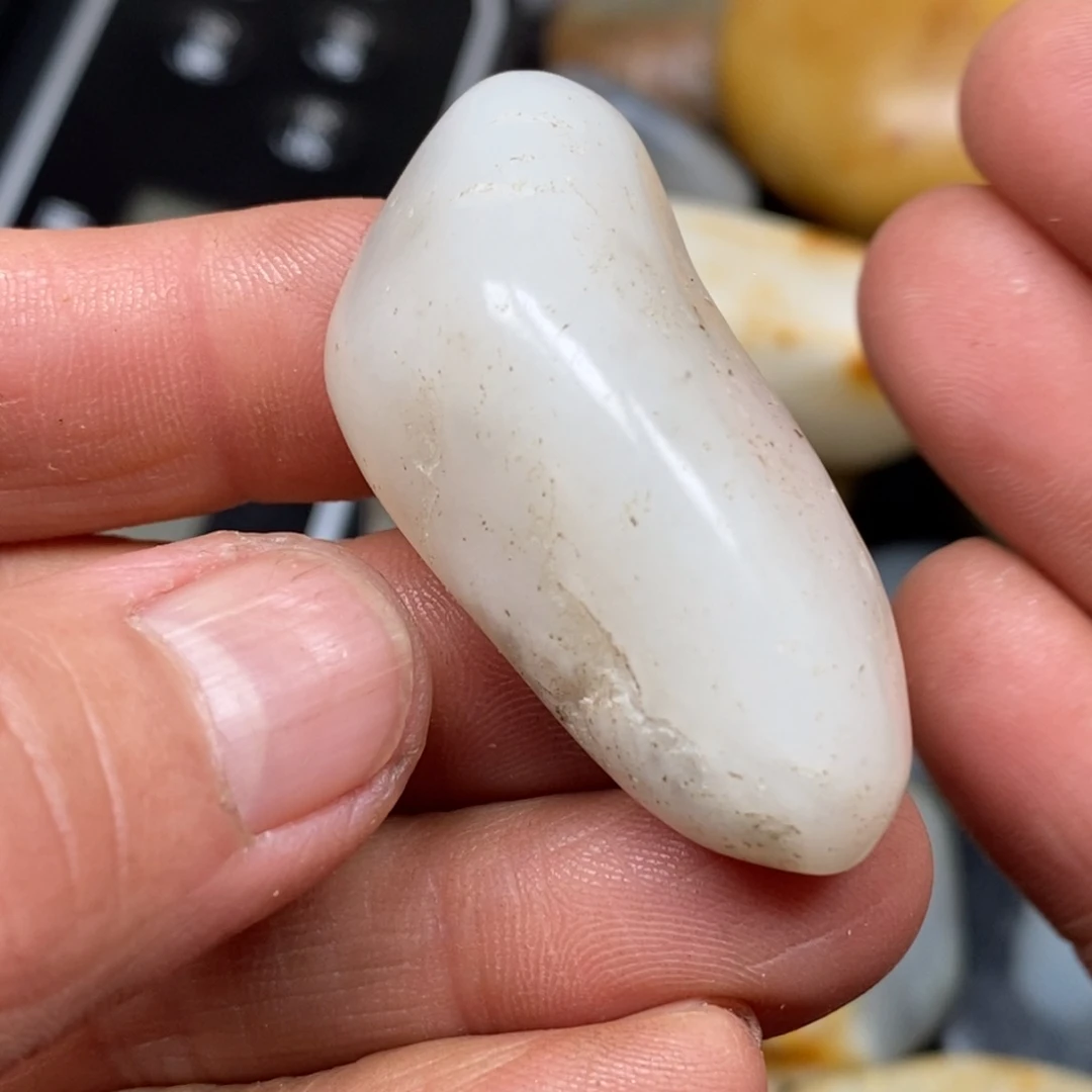 和田玉挂件银S925镀金镶嵌