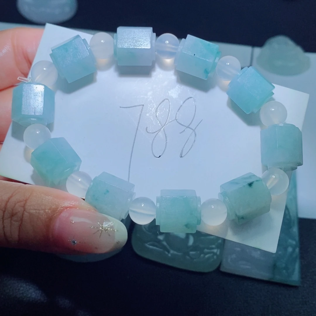 定制翡翠未镶嵌定制毛货