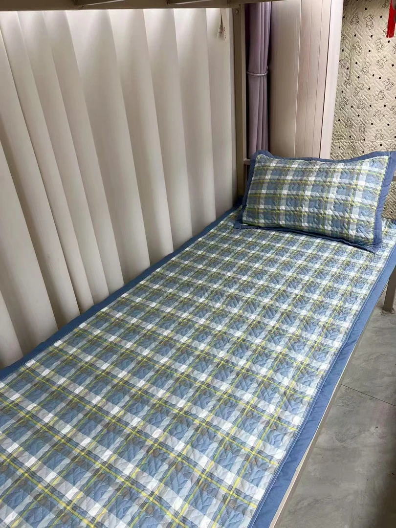 【120*200学生宿舍四季床盖】宿舍上下铺上床下桌