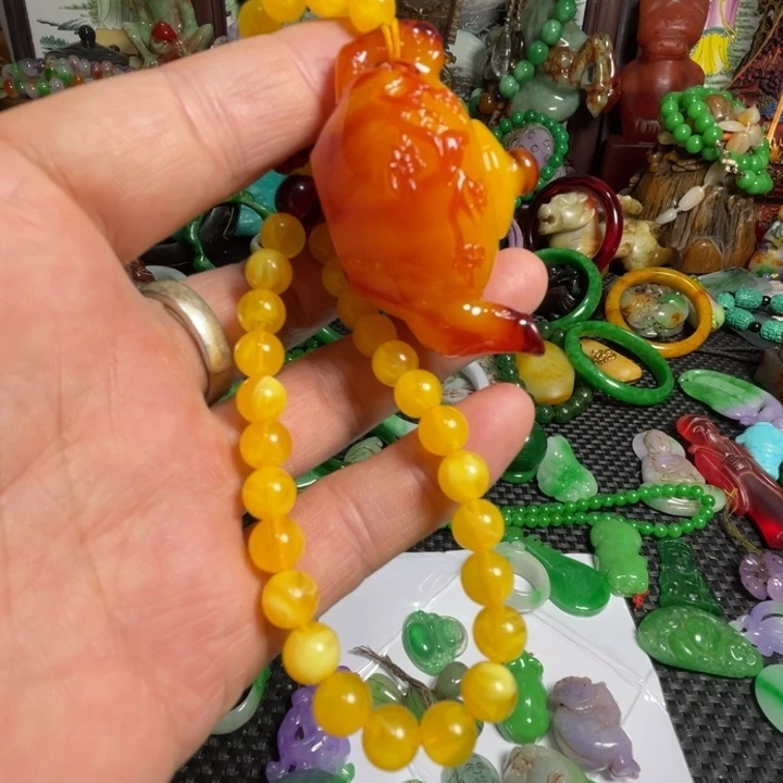 吊坠滴血莲花菩提