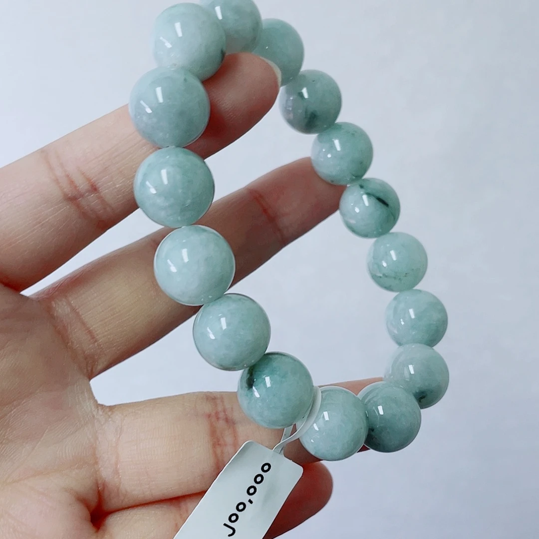 未镶嵌定制翡翠珠串