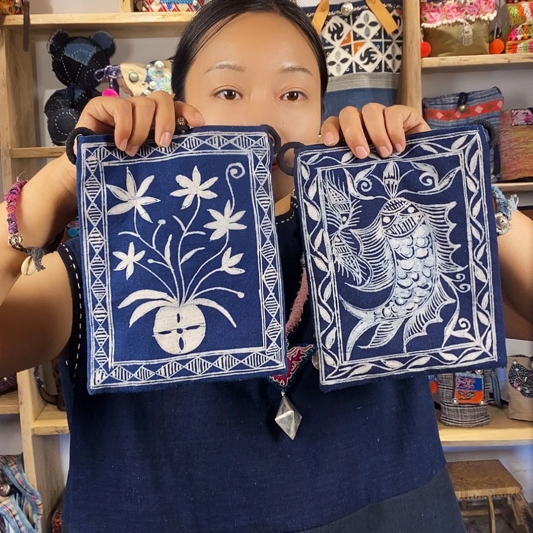织绣手工制作工艺包包
