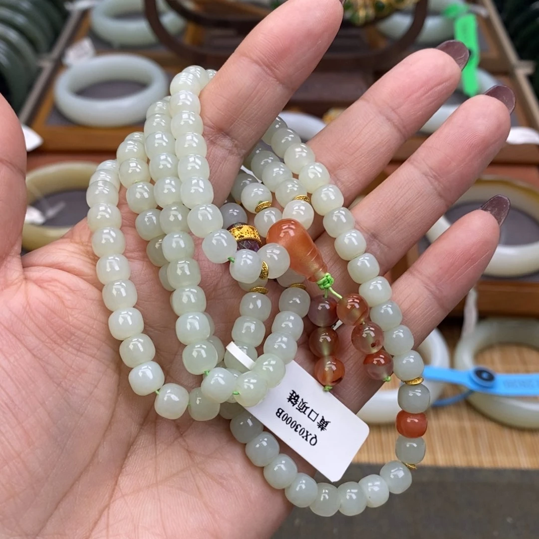 未镶嵌手串和田玉