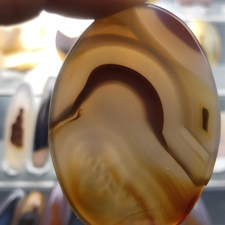 玛瑙/玉髓未镶嵌颈饰116