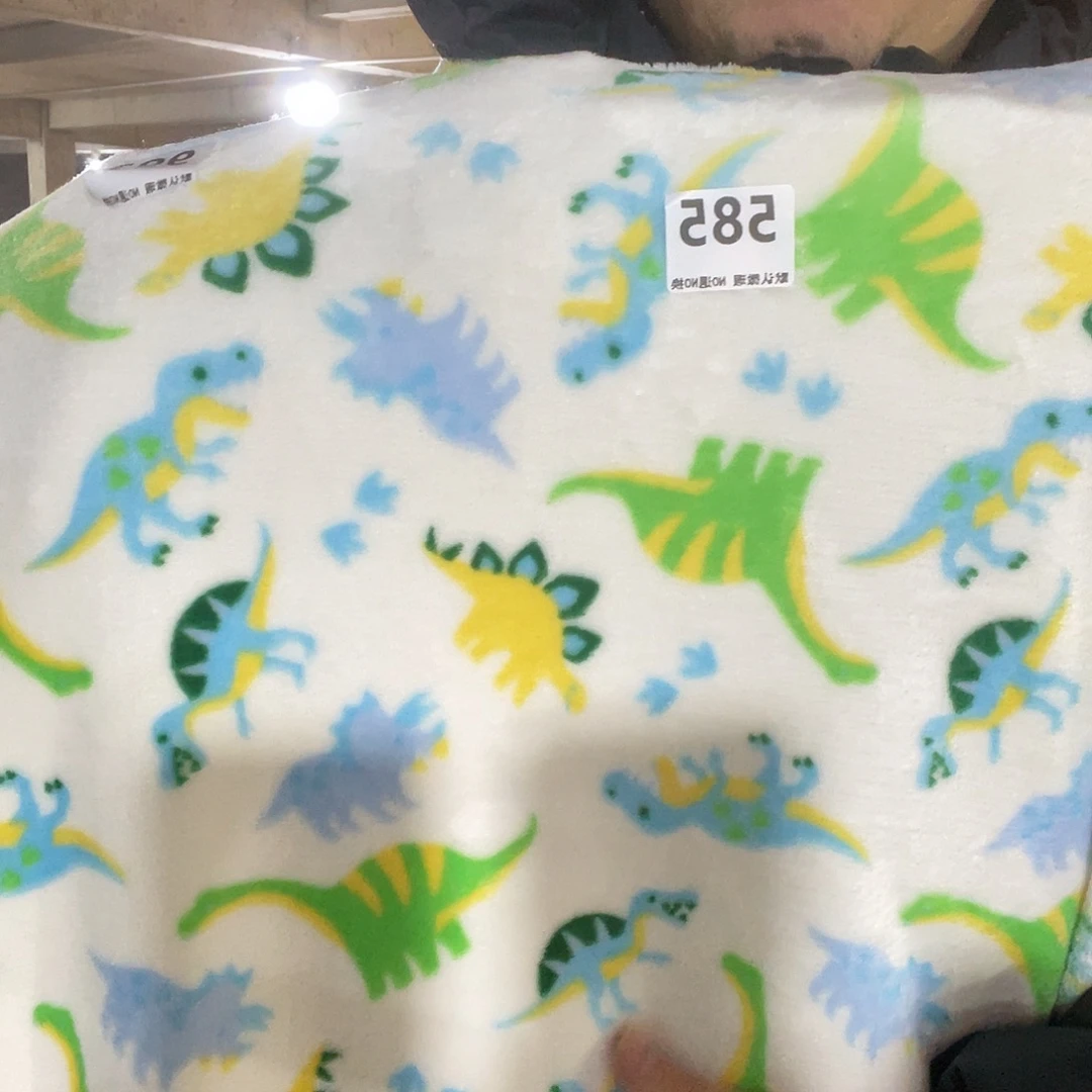 化纤宽1.8米双面法兰绒2米价585