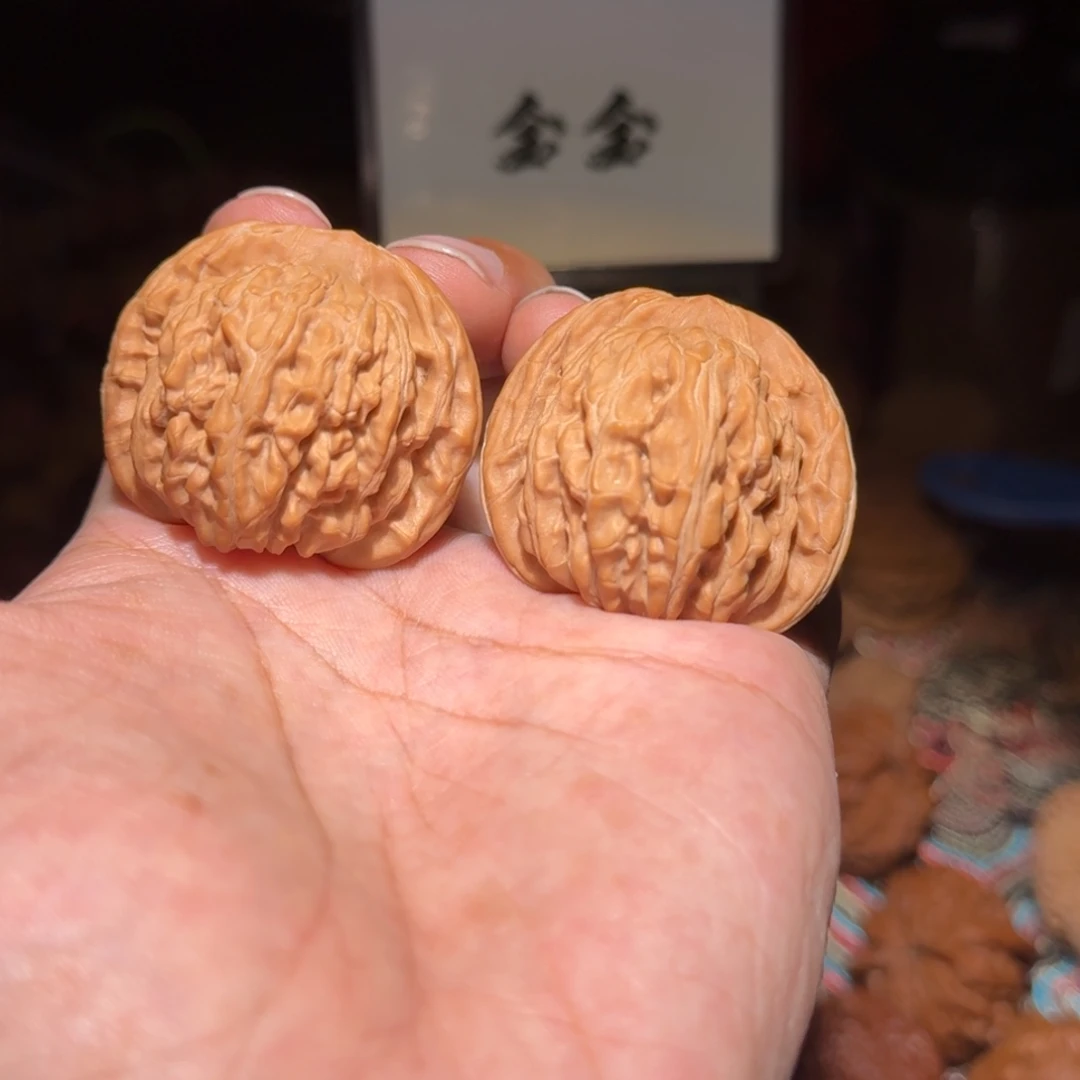 文玩核桃把件1414山西汉高楼，尺寸40