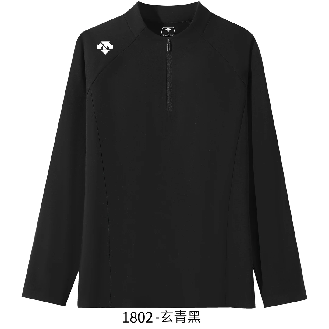 迪桑拉链高锦棉卫衣2025男士秋冬新款高锦棉重磅拉链卫衣1802