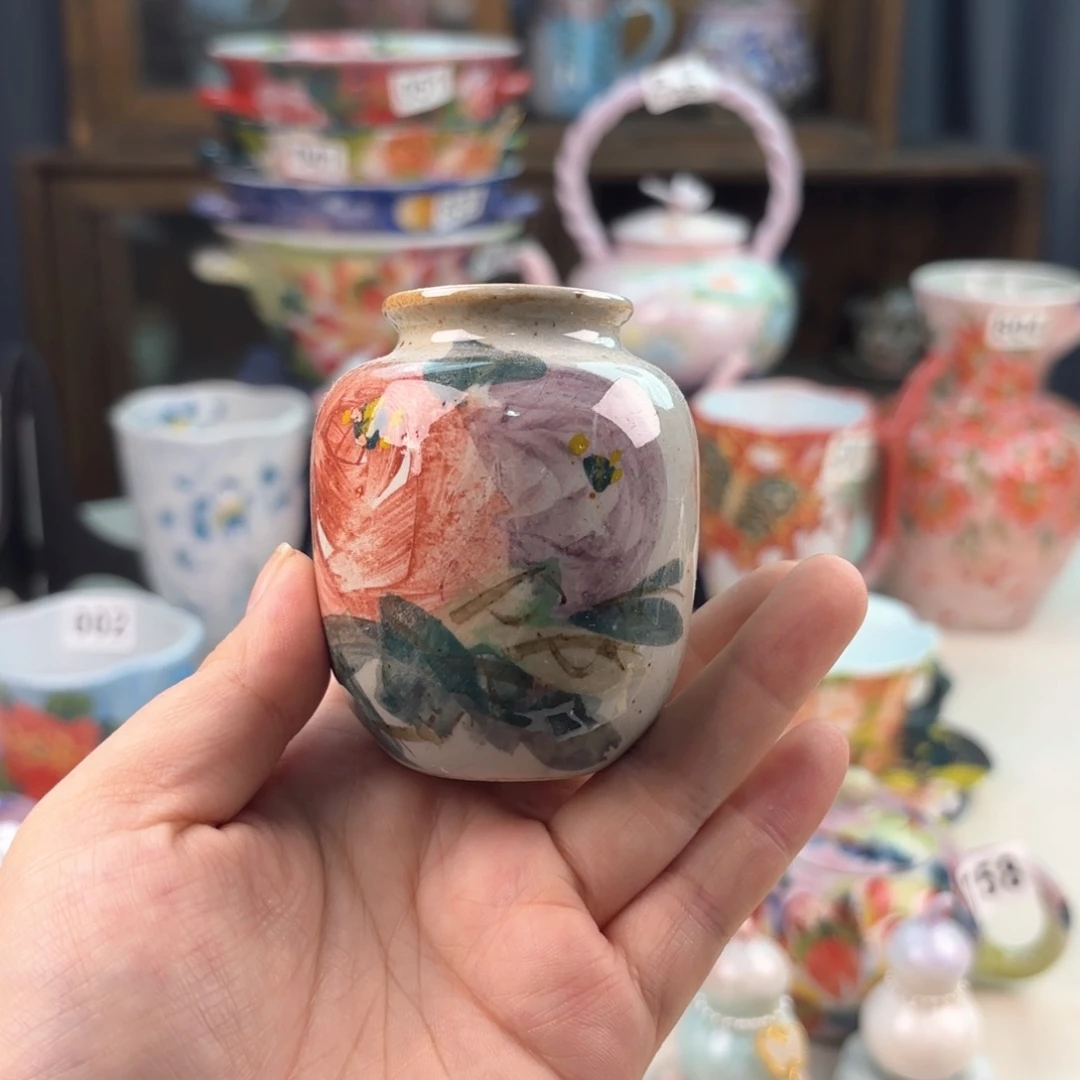 景德镇手绘高温釉下彩陶瓷茶具