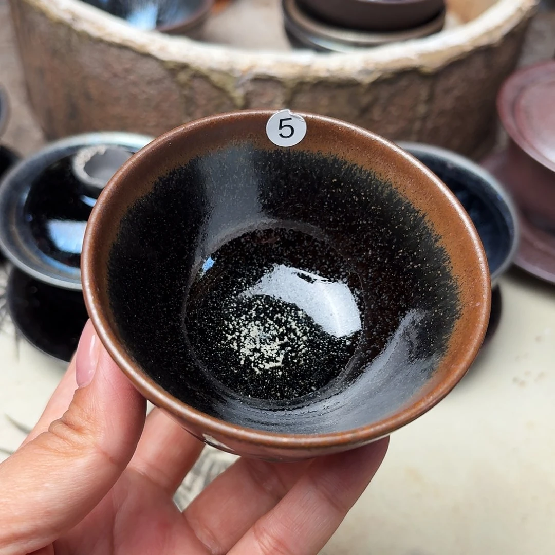 茶盏义兴龙窑建盏5微瑕