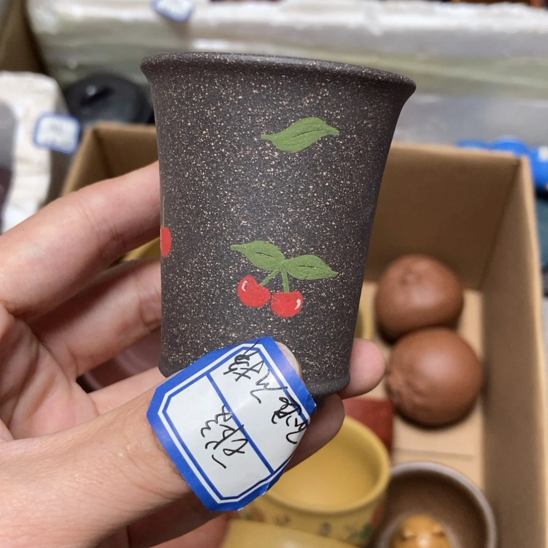 茶杯紫砂瑕疵不退不换介意勿拍