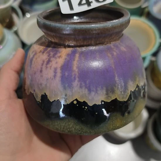 景德镇手工高温陶瓷：内6口高9