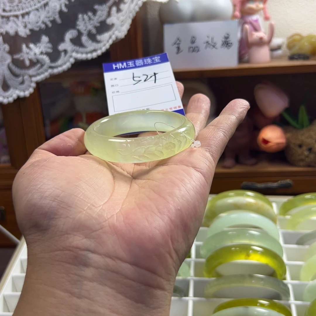 未镶嵌蛇纹石玉手镯397