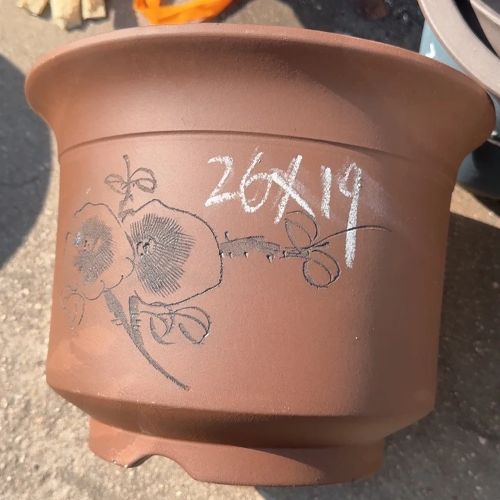 紫砂花盆特价清仓