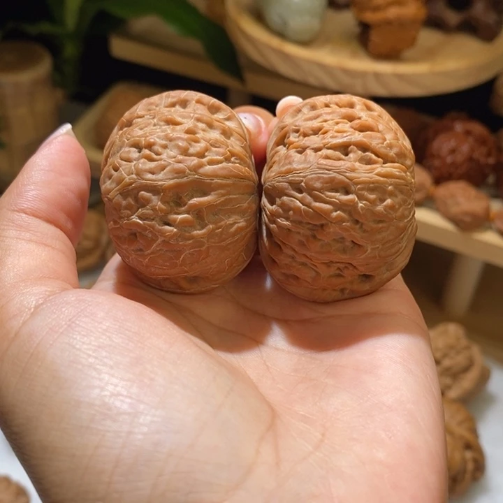 把件文玩核桃43尺寸全品平谷铁锤妹妹
