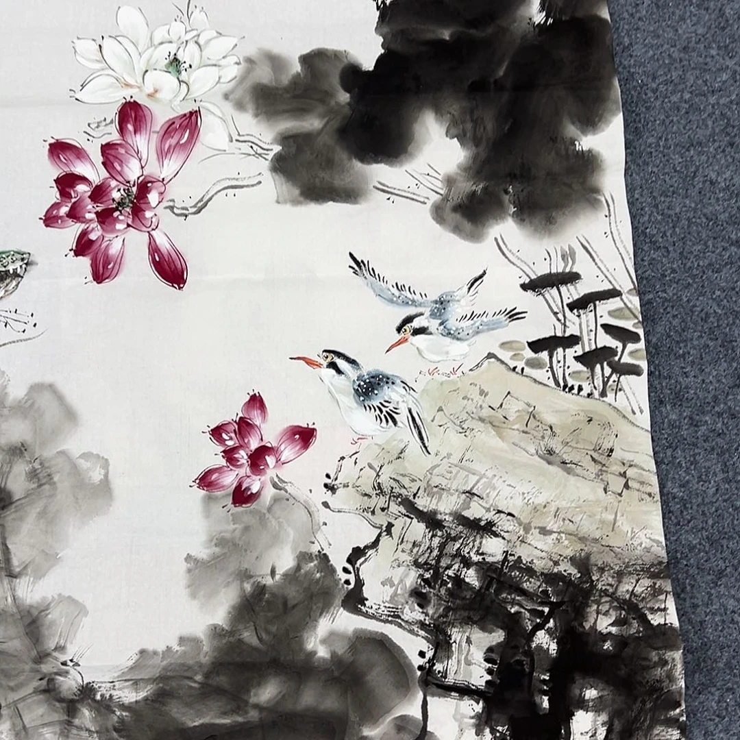 国画国画作品纯手绘欣赏