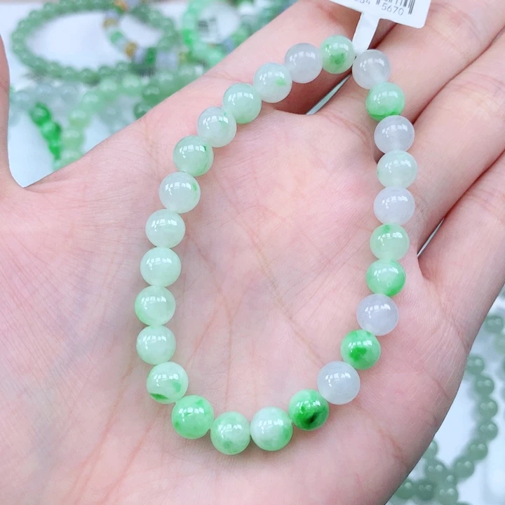 未镶嵌手链翡翠翡翠