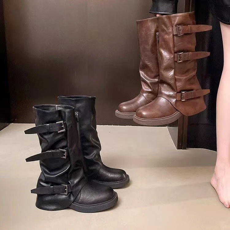 时装靴百搭时尚新款爆款