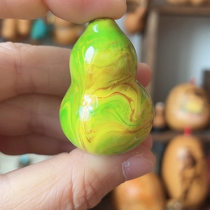 超级漏大漆工艺小葫芦