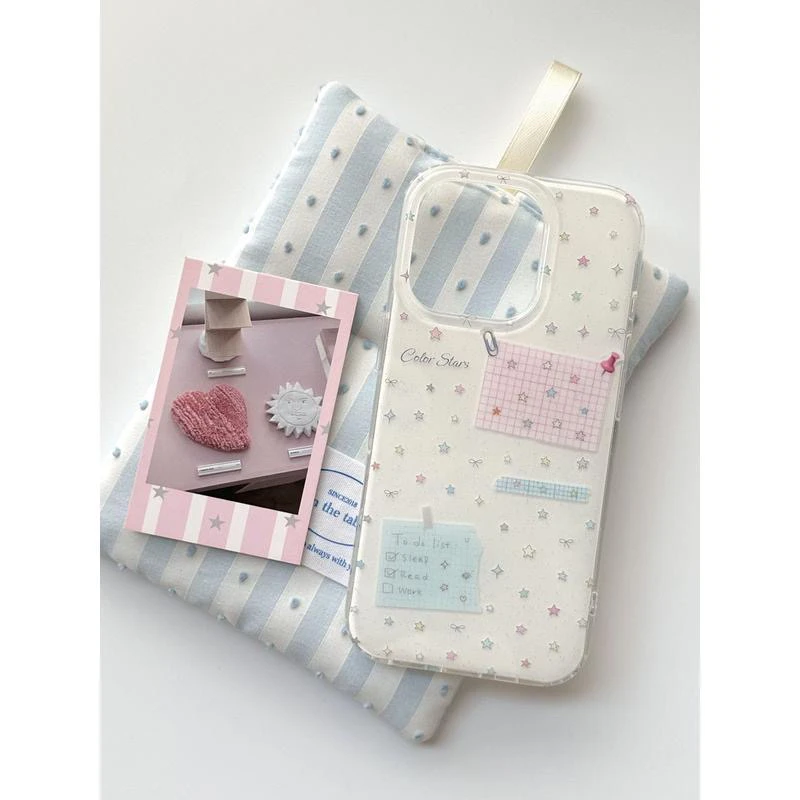 「啵间自选专属」苹果13~16IMD双层 默认微瑕No退No换女生可爱透明