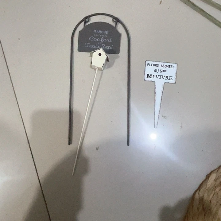 铁艺园艺柳编花插微瑕