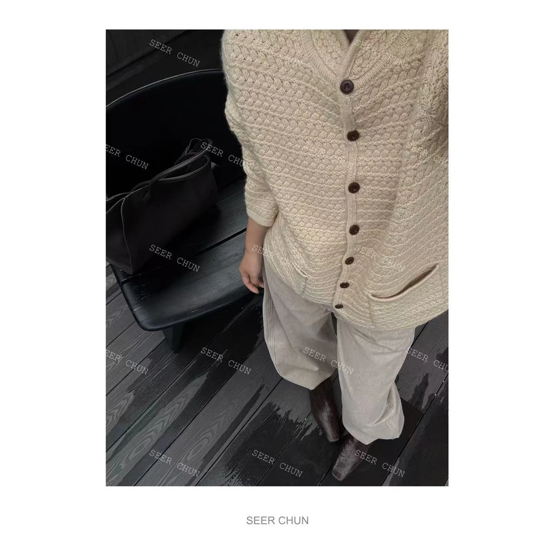 SEER CHUN“绒绒暖意”羊毛开衫 60442