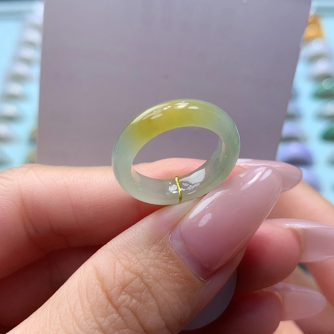 未镶嵌戒指翡翠8圈