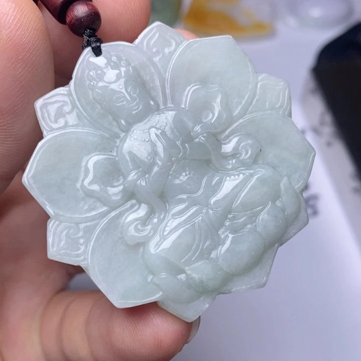 颈饰未镶嵌翡翠翡翠